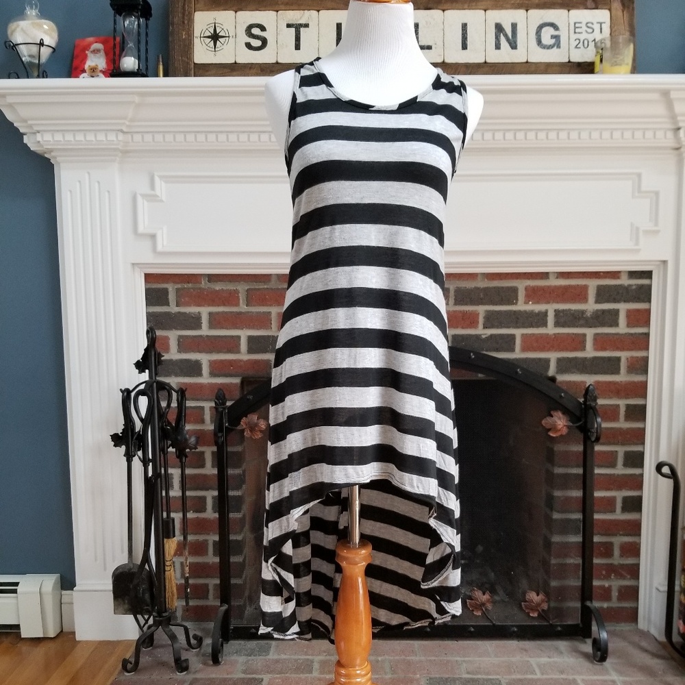 Buy2 Get 1 FREE!!⭐️ Striped Racerback Beach Dress